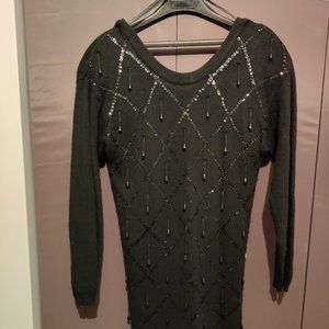Beaded Sweaterdress